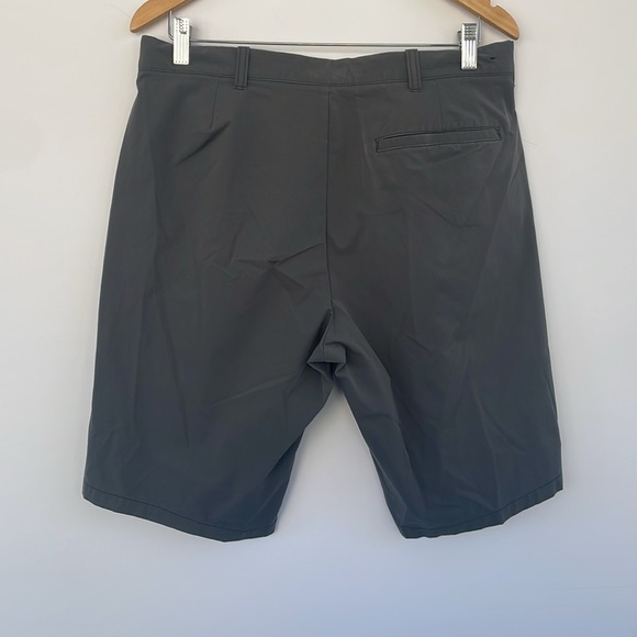 J. Crew Gray 11” Inseam Flat Front Shorts Size 33 - Picture 9 of 12